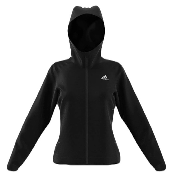 Adidas Women's 3-Stripes Waterproof Rain Jacket Size 3X - Picture 1 of 10